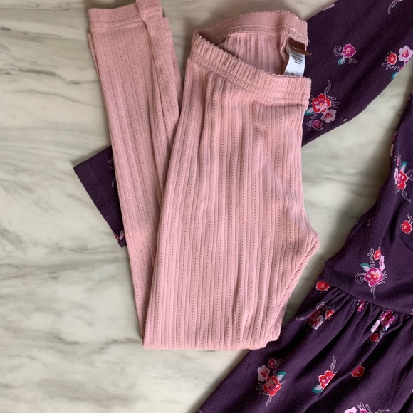 Tea Collection floral dress with leggings - Picture 3 of 6